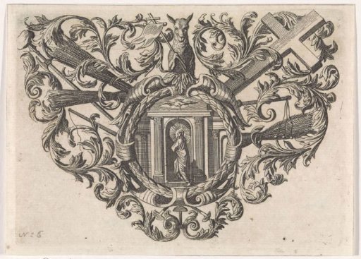 Christ Enters Through the Closed Door of the Temple