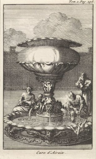 Copper Washbasin or Laver in the Court of the Tabernacle