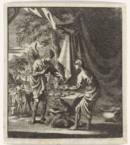 Esau Sells His Birthright to Jacob