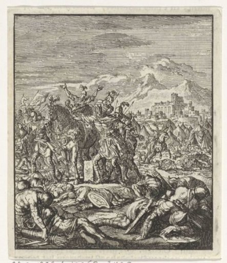 Hezekiah Finds the Defeated Army of Sennacherib