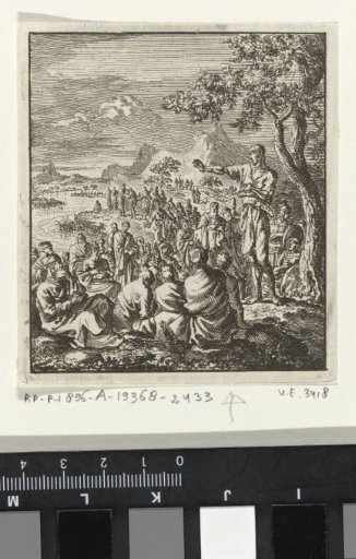 The Preaching of John the Baptist on the Banks of the Jordan