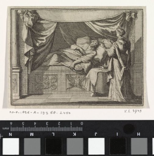 Man with Delusions on His Deathbed