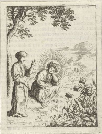 Christ and the Personified Soul Contemplate Nature