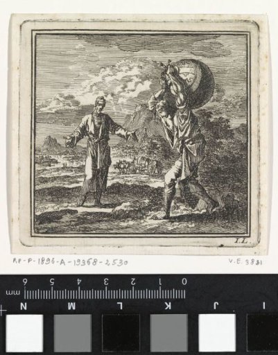Man carries the world on his back