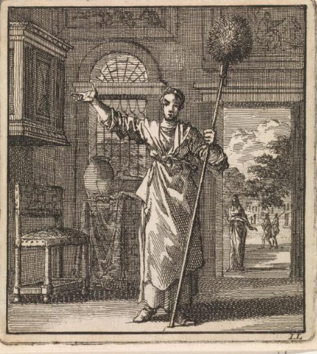 Woman with a ball of wool