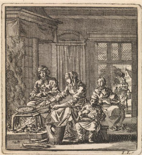 Pancake seller