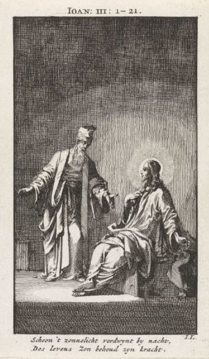 Conversation between Christ and Nicodemus
