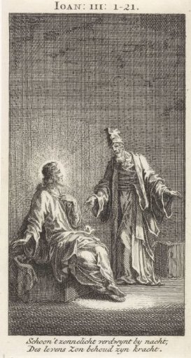 Conversation between Christ and Nicodemus