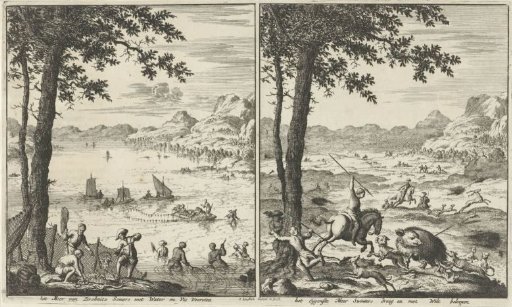 Lake of Zirknitz in Summer and Winter