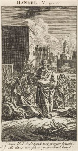 Peter and John among the sick