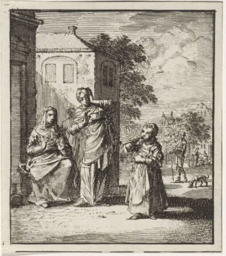 Child Blowing on a Flute