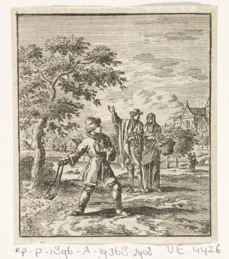 Boy with a sling