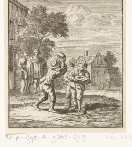 Children playing at ossekies