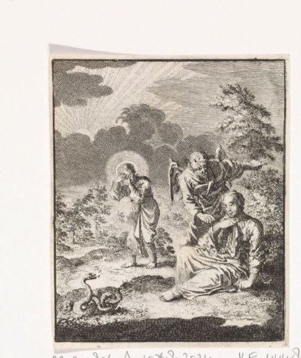 The Devil urges the Personified Soul to leave Christ