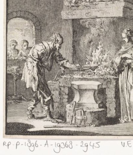 Lady World and the Devil in a Forge