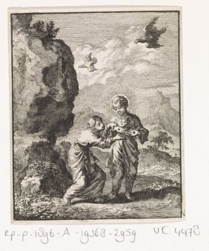 Christ Shows the Personified Soul His Wounds