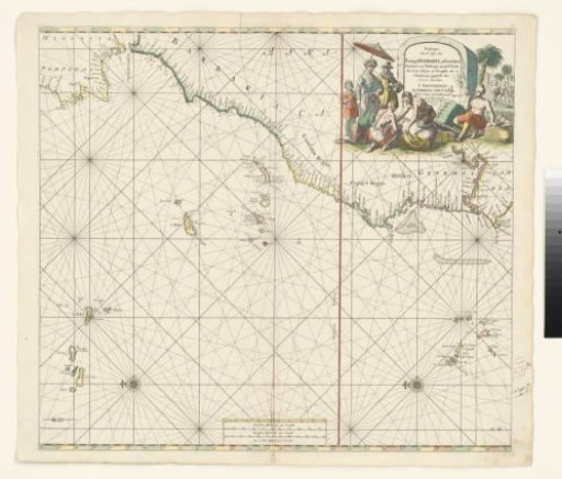 Chart of the coast of Portugal to Gambia