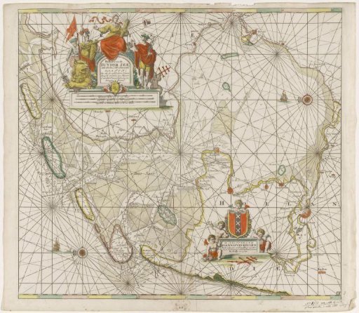Chart of the Zuiderzee and the Wadden Sea