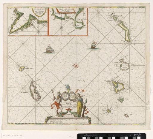 Chart of the Canary Islands