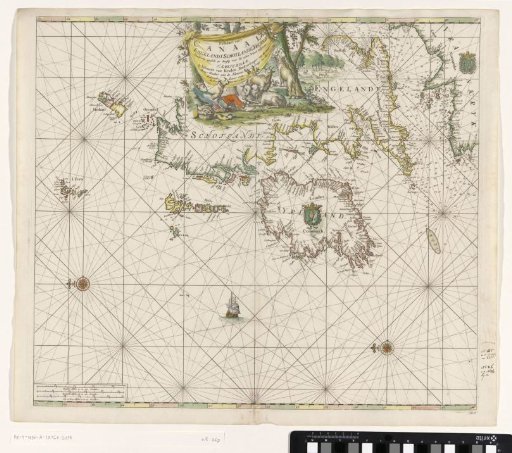 Chart of the coasts of England, Scotland, and Ireland