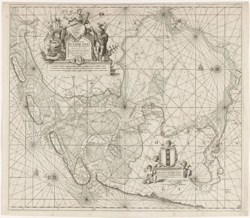 Chart of the Zuiderzee and the Wadden Sea