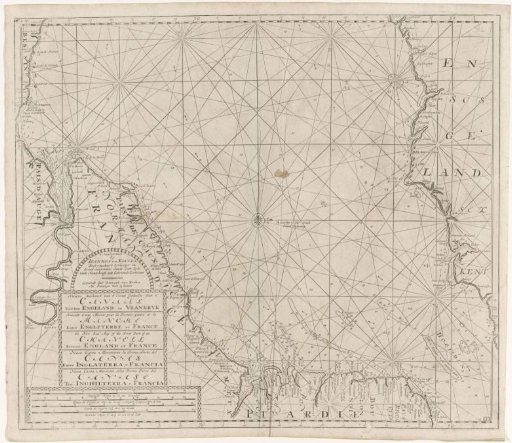 Chart of the Channel between England and France, part 1