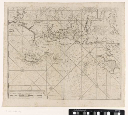 Chart of the coast of France between the island of Groix and the municipality of La Baule-Escoublac