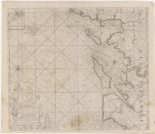 Chart of Saintonge and Aunis