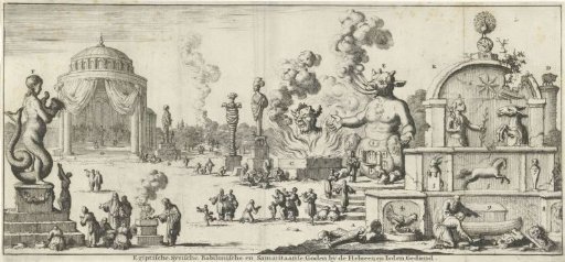 Egyptian, Syrian, Babylonian and Samaritan Gods Worshipped by the Hebrews and Jews