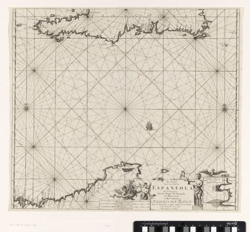 Chart of Haiti, the Dominican Republic, Venezuela and Curaçao and Aruba