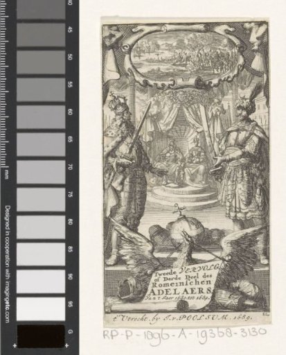King, Turkish commander, and William III and Mary Stuart