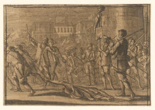 Body of Francesco Toraldo Dragged Through the Streets of Naples, 1647