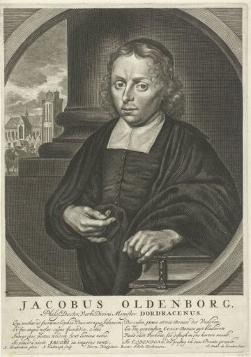 Portrait of Jacobus van Oldenburg, preacher
