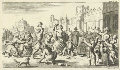 Stoning of an Armenian boy