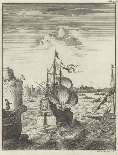 Ships entering Tripoli