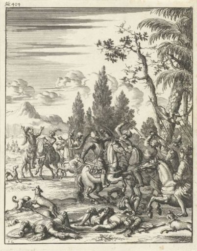 Mounted Combat between Richard Lionheart and Saladin