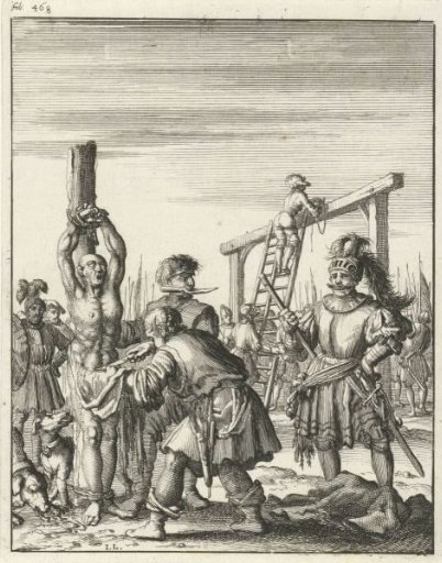 Bertrand de Gourdon, Who Mortally Wounded Richard Lionheart, Flayed Alive