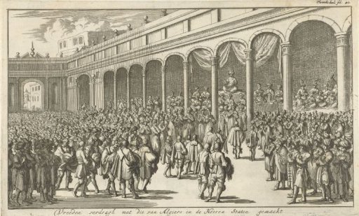Signing of a peace treaty between the Republic and Algiers, 1622