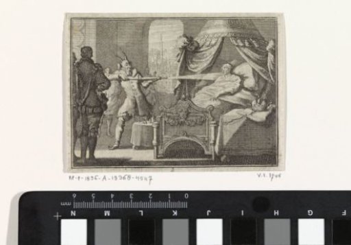 Emperor Henry II Imagines on His Sickbed That He Is Being Splashed by a Devil