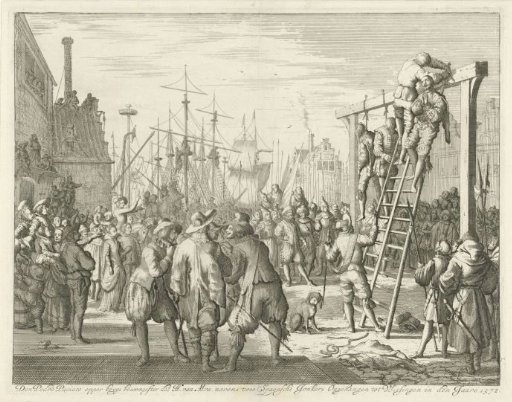 Pacieco hanged at Flushing, 1572