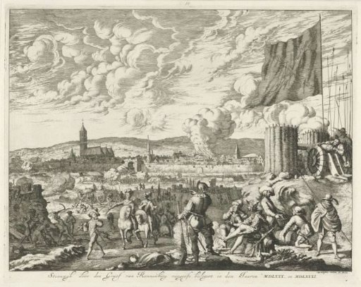 Siege of Steenwijk by Rennenberg, 1580-1581