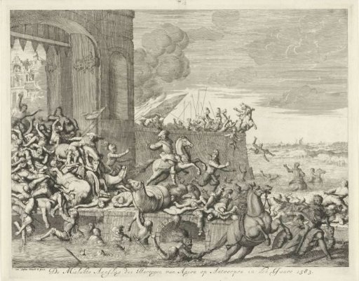 The French Fury at Antwerp, 1583