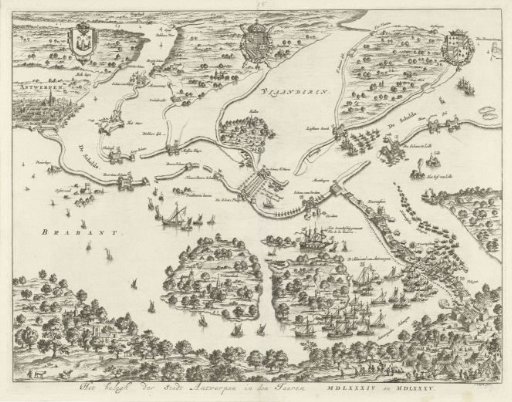 Siege of Antwerp in the years 1584 and 1585