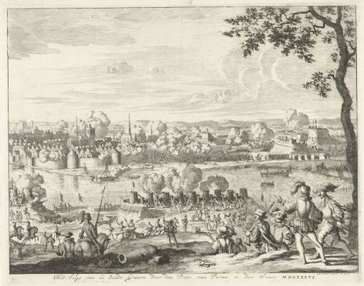 Siege and Storming of Grave by the Duke of Parma, 1586