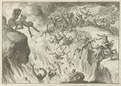 The damned are cast into the Eternal Fire