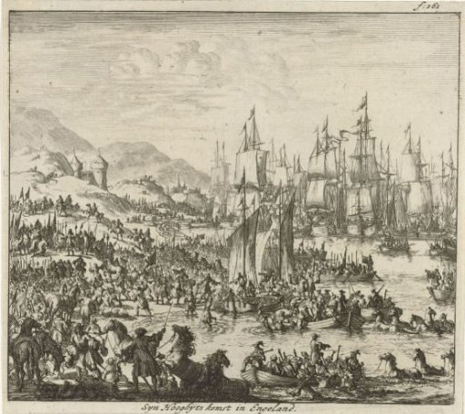 Arrival of William III in England, 1688