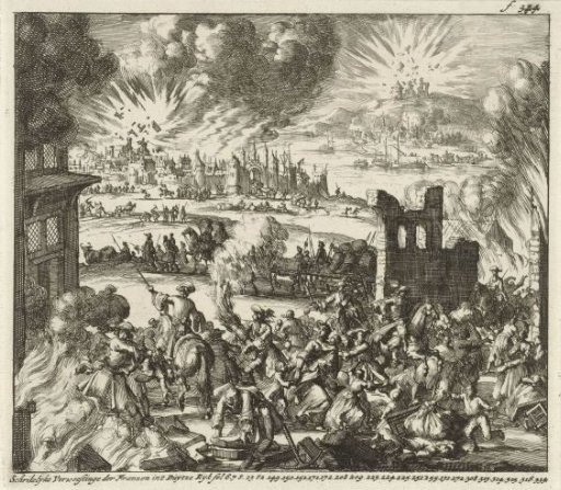 Murder, Arson and Destruction by the French in the Palatinate