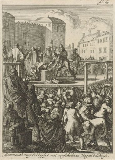 Beheading of the Duke of Monmouth, 1685