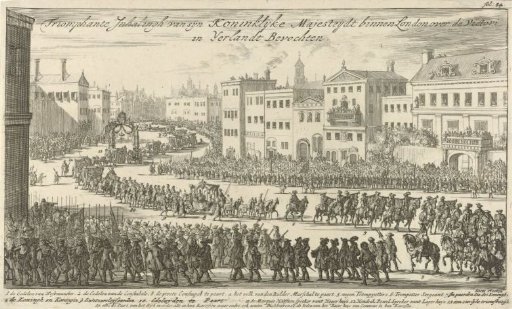 Triumphal Procession in Honour of the Victories of King William III in Ireland, 1690