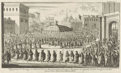 Coronation Procession of William III, 1689